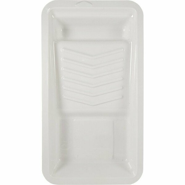 Dynamic Paint Products Dynamic 7 in. 177mm Plastic Deep Well Paint Tray - White 00185